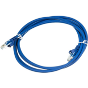 Кабель Патч-корд Lanmaster UTP LAN-PC45/U5E-2.0-BL вилка RJ-45-вилка RJ-45 кат.5е 2м синий LSZH (уп.:1шт)