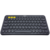 Клавиатура Logitech Multi-Device K380 темно-серый беспроводная BT slim Multimedia для ноутбука