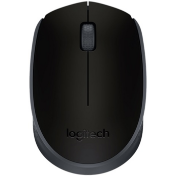 Мышь Logitech M171 черный оптическая (1000dpi) беспроводная USB для ноутбука (2but)