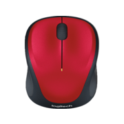 910-002496 Logitech Мышь беспроводная M235 Red