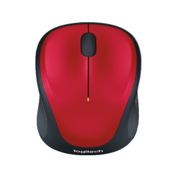 910-002496 Logitech Мышь беспроводная M235 Red