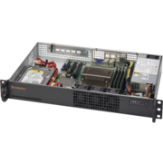 Серверная платформа Supermicro SERVER SYS-5019S-L (X11SSL-F, CSE-510-203B) ( LGA 1151, E3-1200 v6/v5, Intel® C232 chipset, 1x 3.5" Fixed drive bay or 2x 2.5" drive option, 4xDDR4 Up to 64GB Unbuffered ECC UDIMM, 2 GbE ports with Intel® i210-AT, 1 Dedicate