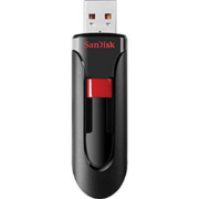 носитель информации SanDisk USB Drive 256Gb Cruzer Glide SDCZ60-256G-B35 {USB2.0, Black}
