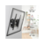 Кронштейн для телевизора Holder LCDS-5071 темный металлик 37"-55" макс.45кг настенный наклон