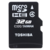 Флеш карта microSDHC 32Gb Class4 Toshiba THN-M102K0320M2 M102 + adapter