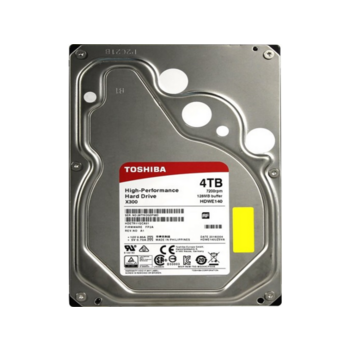 Жесткий диск 4TB Toshiba X300 (HDWE140UZSVA) {SATA 6.0Gb/s, 7200 rpm, 128Mb buffer, 3.5"}