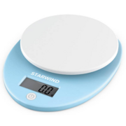 Весы кухонные электронные Starwind SSK2256 макс.вес:5кг голубой