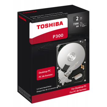 Жесткий диск Toshiba SATA-III 2Tb HDWD120EZSTA P300 (7200rpm) 64Mb 3.5" Rtl