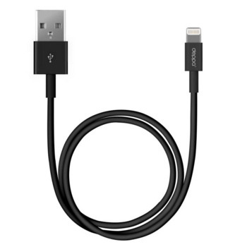 Кабель Deppa 72224 Lightning (m) USB A(m) 2м черный