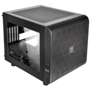 Корпус без БП Thermaltake Core V21 [CA-1D5-00S1WN-00] mATX/ win/ black/ USB3.0/