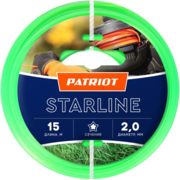 Леска для садовых триммеров Patriot Starline d=2мм L=15м (805201056)