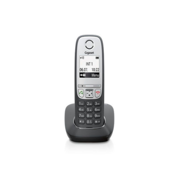 Телефон Gigaset A415H (SB) blak Дополнительная трубка (металич.)