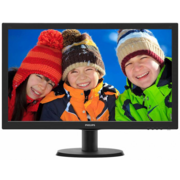 Монитор Philips 23.6" 243V5QHSBA (00/01) черный VA LED 16:9 DVI HDMI матовая 250cd 178гр/178гр 1920x1080 D-Sub FHD 3.66кг