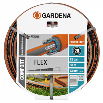 Шланг Gardena Flex 1/2" 50м поливочный армированный (18039-20.000.00)