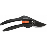 Секатор плоскостной Fiskars SingleStep P26 черный/оранжевый (1000567)