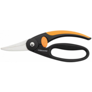 Ножницы универсальные Fiskars P45 черный/оранжевый (1001533)