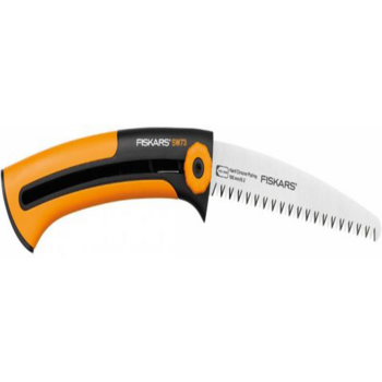 Пила садовая Fiskars Xtract SW73 малый черный/оранжевый (1000613)