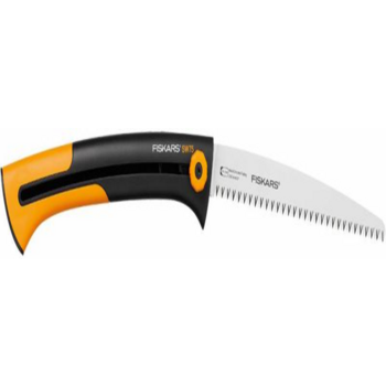 Пила садовая Fiskars Xtract SW75 большой черный/оранжевый (1000614)