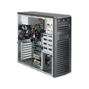 Серверная платформа Supermicro SuperWorkstation SYS-5039A-IL (X11SAE, CSE-732D4-500B) (Single Socket H4 (LGA 1151) supports Intel® Xeon® processor E3-1200 v6/v5, Intel® C236 chipset, 4xDDR4 Up to 64GB Unbuffered ECC/non-ECC UDIMM, 4 internal 3.5" HDD or 4