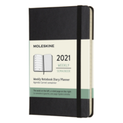 Еженедельник Moleskine CLASSIC WKNT Pocket 90x140мм 144стр. черный