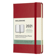 Еженедельник Moleskine CLASSIC WKNT Pocket 90x140мм 144стр. красный