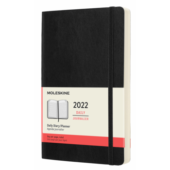 Ежедневник Moleskine CLASSIC SOFT Large 130х210мм 400стр. мягкая обложка черный