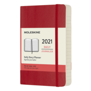 Ежедневник Moleskine CLASSIC SOFT Pocket 90x140мм 400стр. мягкая обложка красный