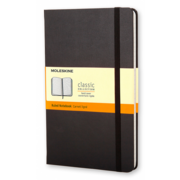 Блокнот Moleskine CLASSIC MM710 Pocket 90x140мм 192стр. линейка твердая обложка черный