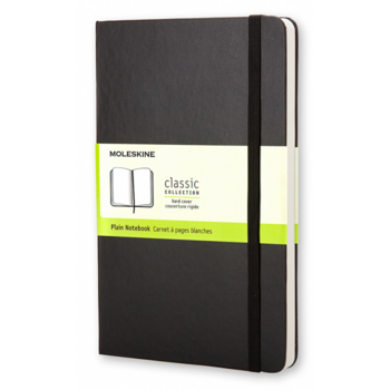 Блокнот Moleskine CLASSIC QP012 Pocket 90x140мм 192стр. нелинованный твердая обложка черный