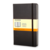 Блокнот Moleskine CLASSIC QP060 Large 130х210мм 240стр. линейка твердая обложка фиксирующая резинка черный