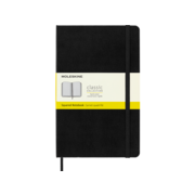 Блокнот Moleskine CLASSIC QP061 Large 130х210мм 240стр. клетка твердая обложка черный