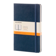 Блокнот Moleskine CLASSIC QP060B20 Large 130х210мм 240стр. линейка твердая обложка синий сапфир