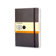 Блокнот Moleskine CLASSIC SOFT QP616 Large 130х210мм 192стр. линейка мягкая обложка черный