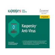 Комплект программного обеспечения Kaspersky Anti-Virus Russian Edition. 2-Desktop 1 year Renewal Card