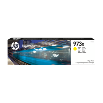 Картридж Cartridge HP 973X PageWide увеличенной емкости, для PW Pro 477/452, желтый (7000 стр.)