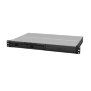 Synology RS217 Сетевое хранилище (Rack 1U) 2xHDD Hot Plug SATA(3,5' or 2,5'), DC1,33GhzCPU/512Mb/RAID0,1/3xUSB/1eSATA/2GigEth/iSCSI/2xIPcam(up to 16)/1xPS/