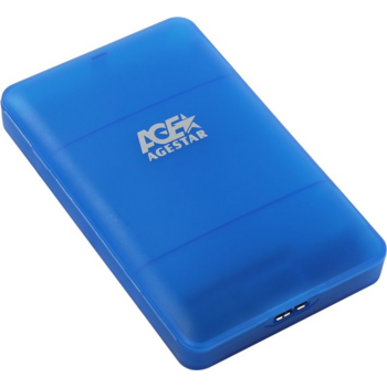 Внешний корпус для HDD/SSD AgeStar 3UBCP3 SATA USB3.0 пластик черный 2.5"