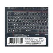 Клавиатура Оклик 760G GENESIS черный USB for gamer LED