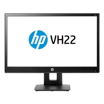 LCD HP 21.5" VH22 черный {TN 1920х1080 5мс 250 кд/м2 1000:1 170/160 VGA DVI-D DisplayPort} [X0N05AA#ABB]