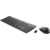 Опция для ноутбука HP [N3R88AA] Combo Wireless Business Slim Keyboard/Mouse USB black