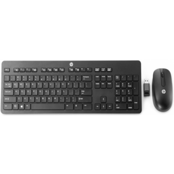 Опция для ноутбука HP [N3R88AA] Combo Wireless Business Slim Keyboard/Mouse USB black