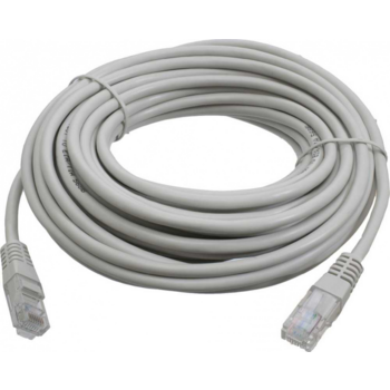 Кабель Патч-корд Lanmaster UTP LAN-PC45/U5E-5.0-GY вилка RJ-45-вилка RJ-45 кат.5е 5м серый LSZH (уп.:1шт)