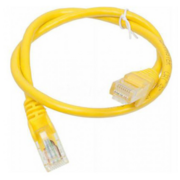 Патч-корд Lanmaster TWT-45-45-0.5-YL UTP вилка RJ-45-вилка RJ-45 кат.5е 0.5м желтый ПВХ (уп.:1шт)