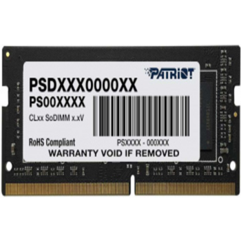 Память DDR4 8Gb 2133MHz Patriot PSD48G21332S Signature RTL PC3-17000 CL15 SO-DIMM 260-pin 1.2В