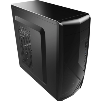 Корпус Aerocool Cs-1102, ATX, без БП, 2 x USB2.0 + 1 x USB3.0, в комплекте 1 x 80-мм вентилятор