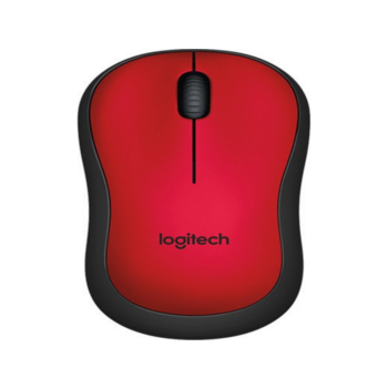 Мышь Logitech M220 красный оптическая (1000dpi) silent беспроводная USB (2but)