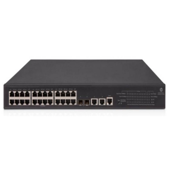 HP JG962A Коммутатор 1950-24G-2SFP+-2XGT-PoE+ Switch (24x10/100/1000 RJ-45 + 2x1G/10G RJ-45 + 2x1G/10G SFP+, web-managed, 19")