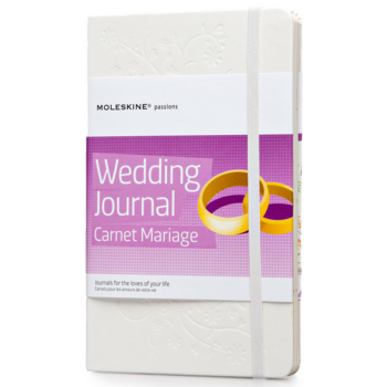 Блокнот Moleskine PASSION WEDDING PHWD3A Large 130х210мм 228стр. твердая обложка белый