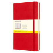 Блокнот Moleskine CLASSIC QP061R Large 130х210мм 240стр. клетка твердая обложка красный