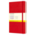 Блокнот Moleskine CLASSIC QP061R Large 130х210мм 240стр. клетка твердая обложка красный